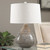 Riverside grey transitional ceramic table lamp