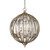 beveled glass sphere chandelier/ pendant light