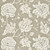 Ash White Floral printed fabric