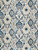 Cabana Blue Ikat Drapery Pair custom