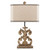 Maple Downs lamp, European style with banded shade