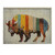 Buffalo Wall Decor painted on solid wood