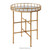 Paget Gold cross bar round table
