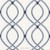 Promise Embroidered Lattice fabric, blue