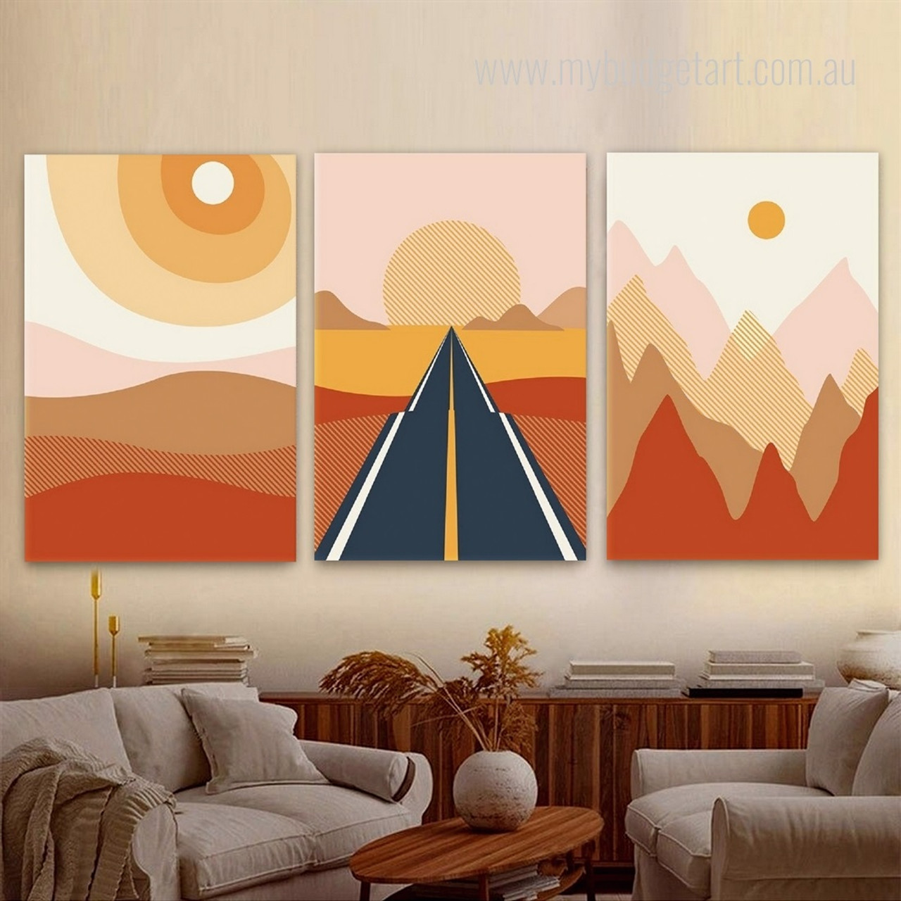 Hills Aisle Canvas Art