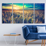 Beautiful Landscape Modern Framed Painting Pictures 4 Piece Canvas Wall Art Set Australia For Room Décor Beautiful Landscape Modern Framed Painting Pictures 4 Piece Canvas Wall Art Set Australia For Room Décor