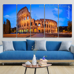 The Colosseum In Rome Italy Cityscape Modern Framed Painting Photograph 5 Piece Framed Canvas Wall Art Prints Set For Home Décor The Colosseum In Rome Italy Cityscape Modern Framed Painting Photograph 5 Piece Framed Canvas Wall Art Prints Set For Home Décor