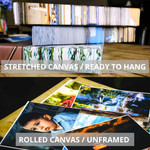 Buy Rolled Canvas Prints Set OR Stretched Canvas Prints Set at mybudgetart.com.au