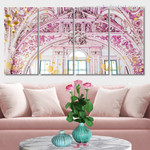 Mezquita Cathedral Renaissance In Cordoba Architecture Modern Stretched Painting Image 4 Piece Framed Wall Art Prints For Bedroom Wall Décor Mezquita Cathedral Renaissance In Cordoba Architecture Modern Stretched Painting Image 4 Piece Framed Wall Art Prints For Bedroom Wall Décor