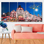 Melbourne Flinders Street Train Station In Australia Cityscape Modern Framed Painting Photograph 5 Piece Canvas Wall Art Set Australia For Room Decor Melbourne Flinders Street Train Station In Australia Cityscape Modern Framed Painting Photograph 5 Piece Canvas Wall Art Set Australia For Room Decor
