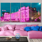 Parliament House In Melbourne Australia Architecture Modern Stretched Painting Photo 4 Piece Framed Wall Art Canvas Prints Set For Bedroom Wall Décor Parliament House In Melbourne Australia Architecture Modern Stretched Painting Photo 4 Piece Framed Wall Art Canvas Prints Set For Bedroom Wall Décor