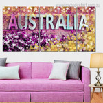 Jasmine Flowers Of The Word Australia Floral Modern Stretched Painting Pictures 5 Piece Canvas Wall Art Set Australia For Home Décor