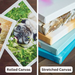 Buy Rolled Canvas Prints Set OR Stretched Canvas Prints Set