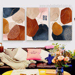 Pebbles Abstract Scandinavian Framed Stretched Artwork 3 Piece Multi Panel Canvas Prints for Room Wall Adornment Pebbles Abstract Scandinavian Framed Stretched Artwork 3 Piece Multi Panel Canvas Prints for Room Wall Adornment