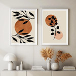 Foliage Orbs Circles Geometric Scandinavian 2 Multi Panel Painting Set Photograph Minimalist Print on Canvas for Wall Hanging Adornment Foliage Orbs Circles Geometric Scandinavian 2 Multi Panel Painting Set Photograph Minimalist Print on Canvas for Wall Hanging Adornment