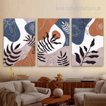 Sable Foliage Lines Abstract Scandinavian Photograph Botanical 3 Piece Canvas Print Artwork Set for Room Wall Outfit Sable Foliage Lines Abstract Scandinavian Photograph Botanical 3 Piece Canvas Print Artwork Set for Room Wall Outfit