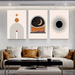 Dark Firmament Moon Modern Abstract 3 Piece Set Naturescape Canvas Print Photograph for Room Wall Art Outfit Dark Firmament Moon Modern Abstract 3 Piece Set Naturescape Canvas Print Photograph for Room Wall Art Outfit