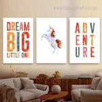 Adventure Horse Minimalist Photo Animal 3 Piece Quotes Set Kids Nursery Canvas Print for Room Wall Art Assortment Adventure Horse Minimalist Photo Animal 3 Piece Quotes Set Kids Nursery Canvas Print for Room Wall Art Assortment