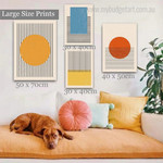 Orbs Rectangle Lineaments Modern Geometric Photograph Rolled Wrapped 4 Multi Piece Set Canvas Print for Room Wall Painting Onlay Orbs Rectangle Lineaments Modern Geometric Photograph Rolled Wrapped 4 Multi Piece Set Canvas Print for Room Wall Painting Onlay