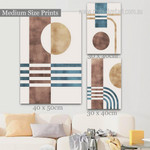 Curved Streaks Geometric Abstract Boho Minimalist Modern Artwork Picture 3 Piece Canvas Art for Room Wall Decor Curved Streaks Geometric Abstract Boho Minimalist Modern Artwork Picture 3 Piece Canvas Art for Room Wall Decor
