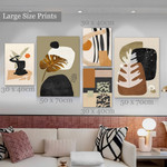 Nude Lassie Figure Leaves Abstract Scandinavian Stretched Canvas Print 5 Piece Set Photograph for Room Wall Art Equipment Nude Lassie Figure Leaves Abstract Scandinavian Stretched Canvas Print 5 Piece Set Photograph for Room Wall Art Equipment