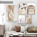 Designer Enter Gate Abstract Scandinavian Rolled 5 Multi Panel Landscape Set Painting Photograph Print on Canvas Home Wall Decor Designer Enter Gate Abstract Scandinavian Rolled 5 Multi Panel Landscape Set Painting Photograph Print on Canvas Home Wall Decor