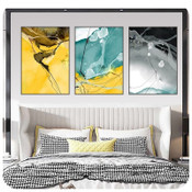 Patches Marble Modern Wall Artwork Photograph Abstract Buy 3 Multi Panel Canvas Print for Room Equipment