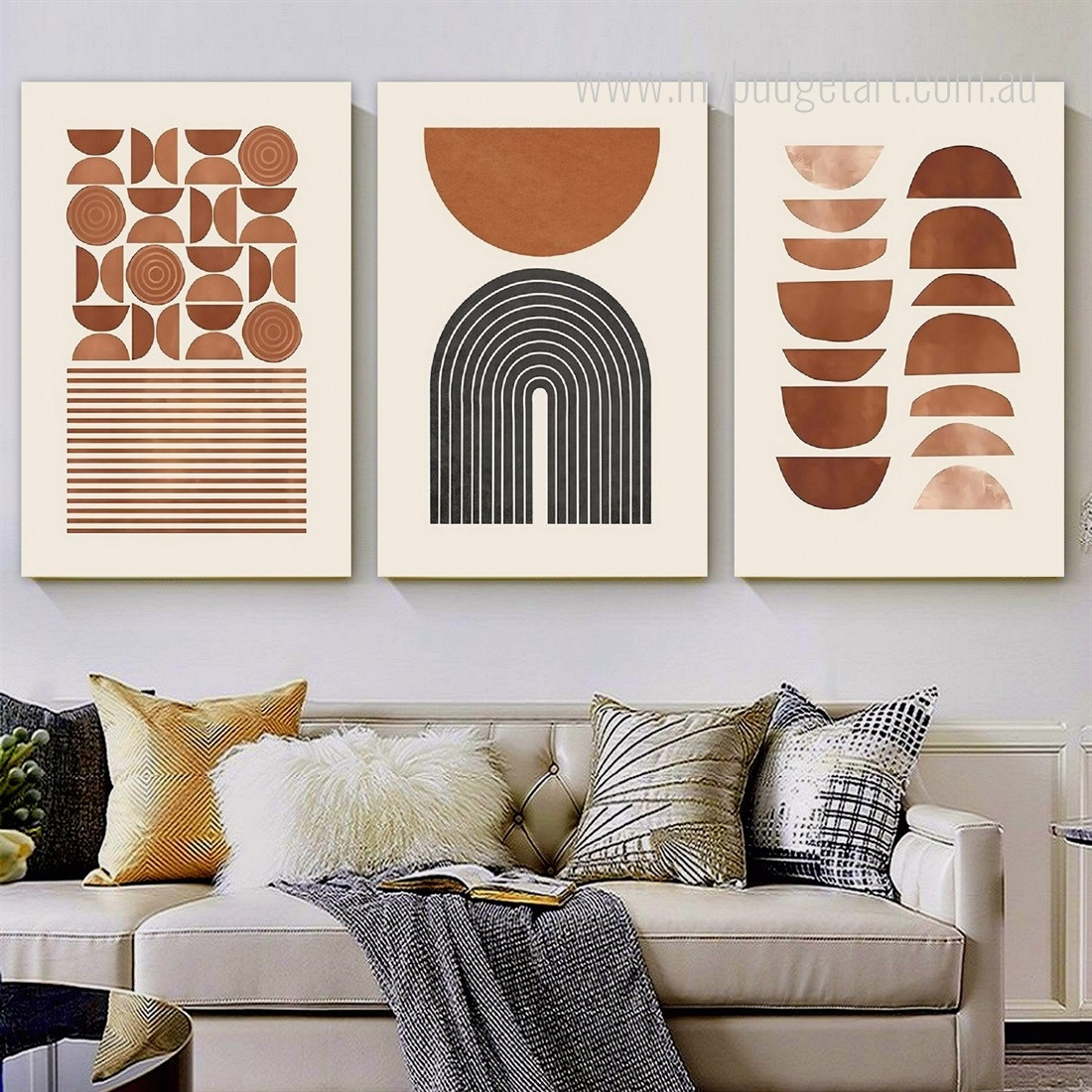 Boho Rainbow | Geometric Wall Art | Minimalist Prints