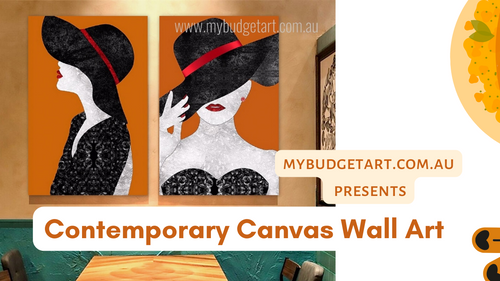 Contemporary Canvas Wall Art Video