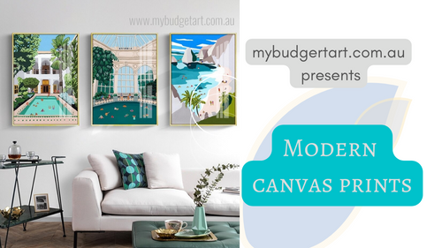 Modern Canvas Prints Video