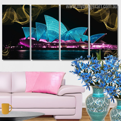 Buy 4 Piece Canvas Popular Prints to Brighten Up Your Office Walls