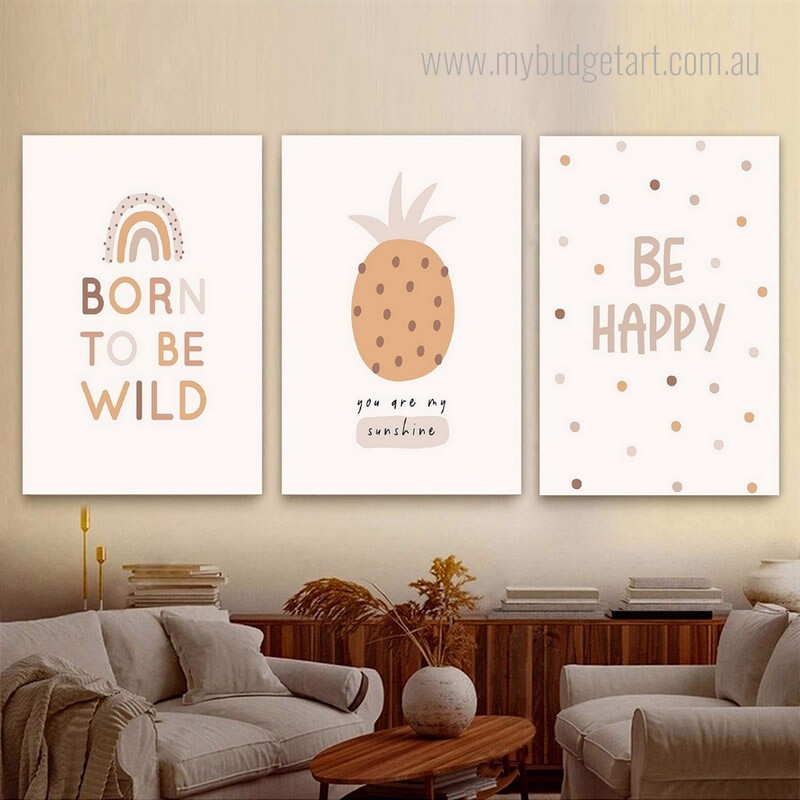Born To Be Wild Nursery 3 Piece Scandinavian Quotes Art Sets Pic Canvas Print For Room Wall Disposition Born To Be Wild Nursery 3 Piece Scandinavian Quotes Art Sets Pic Canvas Print For Room Wall Disposition