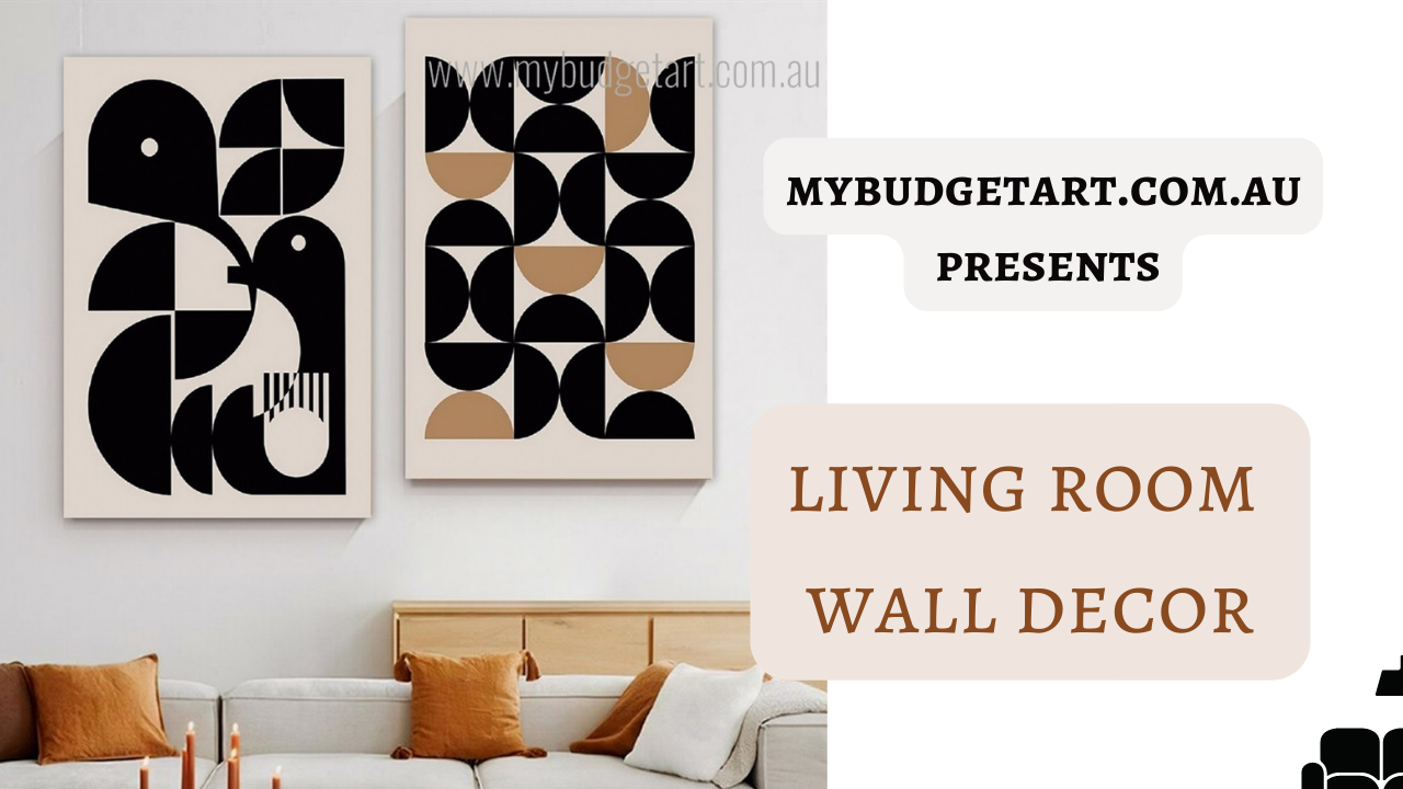 DIY Living Room Decor Video - mybudgetart.com.au