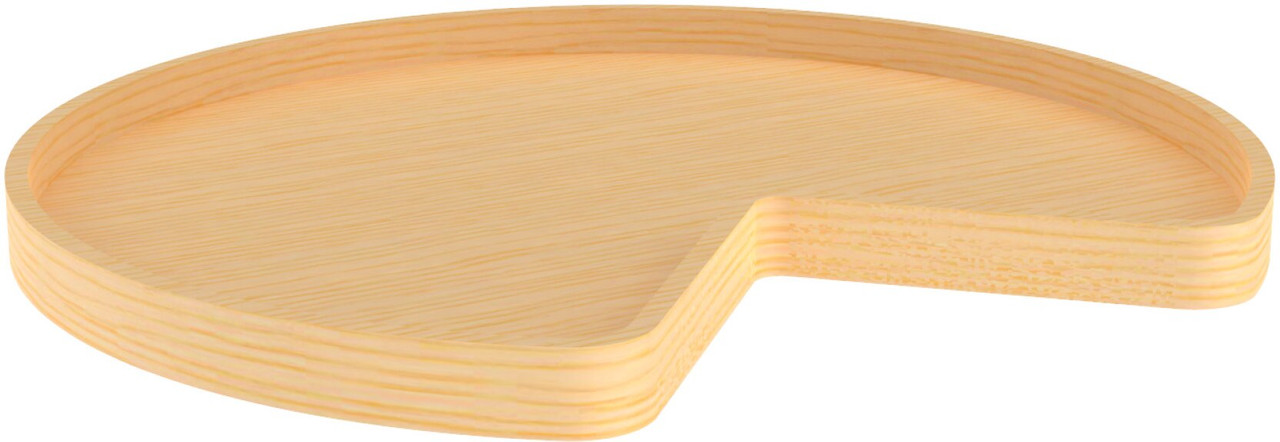 Rev-A-Shelf Banded Wood Kidney Susan Shelf With Bearing - Thumbnail 3