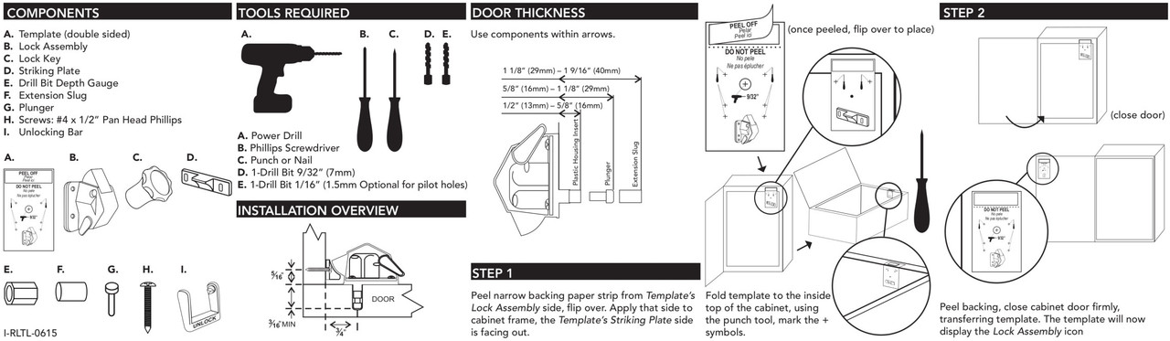 Rev-A-Lock Cabinet Security System