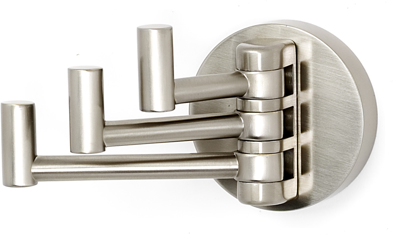 Bathroom towel rail swivel handle hook