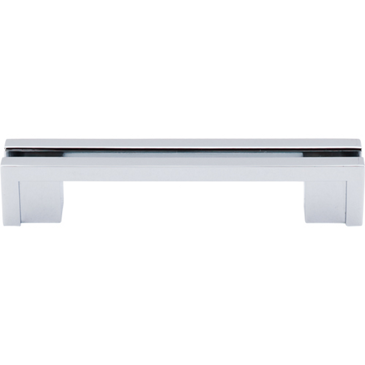 Get Top Knobs Tk55pc Flat Rail Pull 3 1 2 Cc Polished
