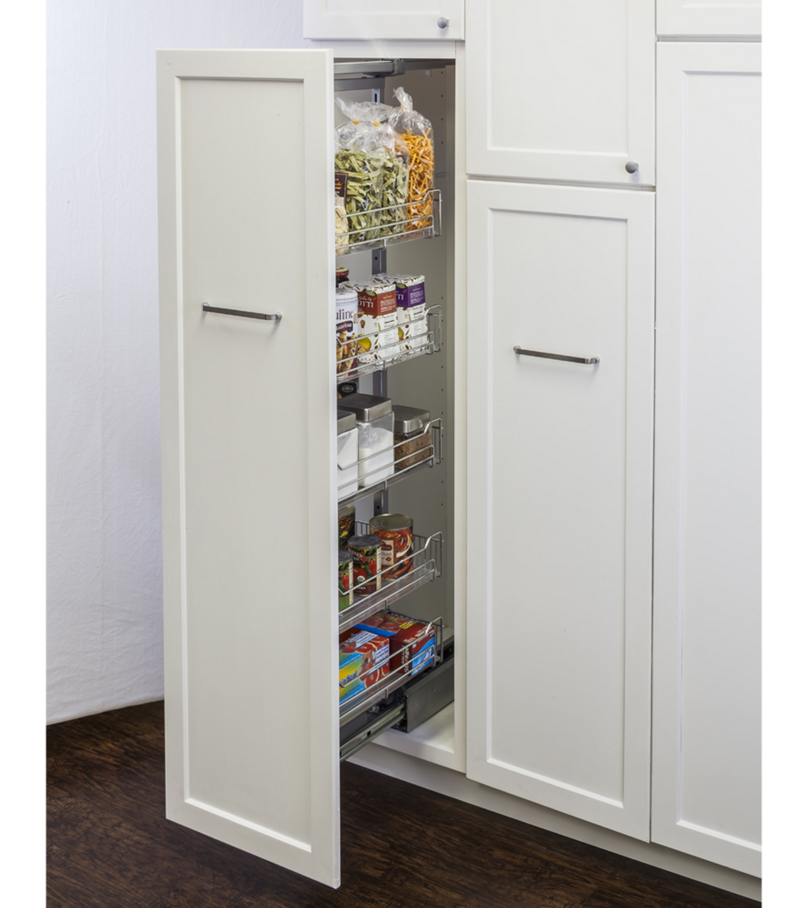 Chrome Wire Soft-close Pantry Pullout