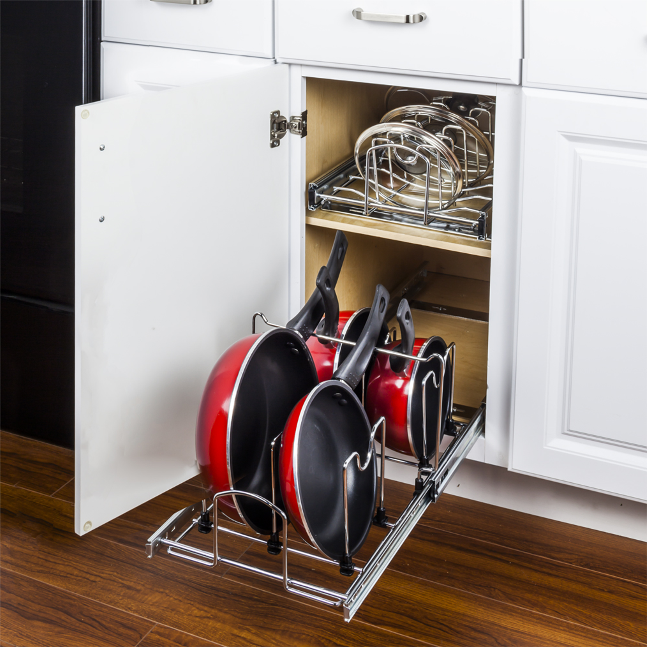 11 Minute Organizers 5 Base Cabinet Spice Rack Pullout