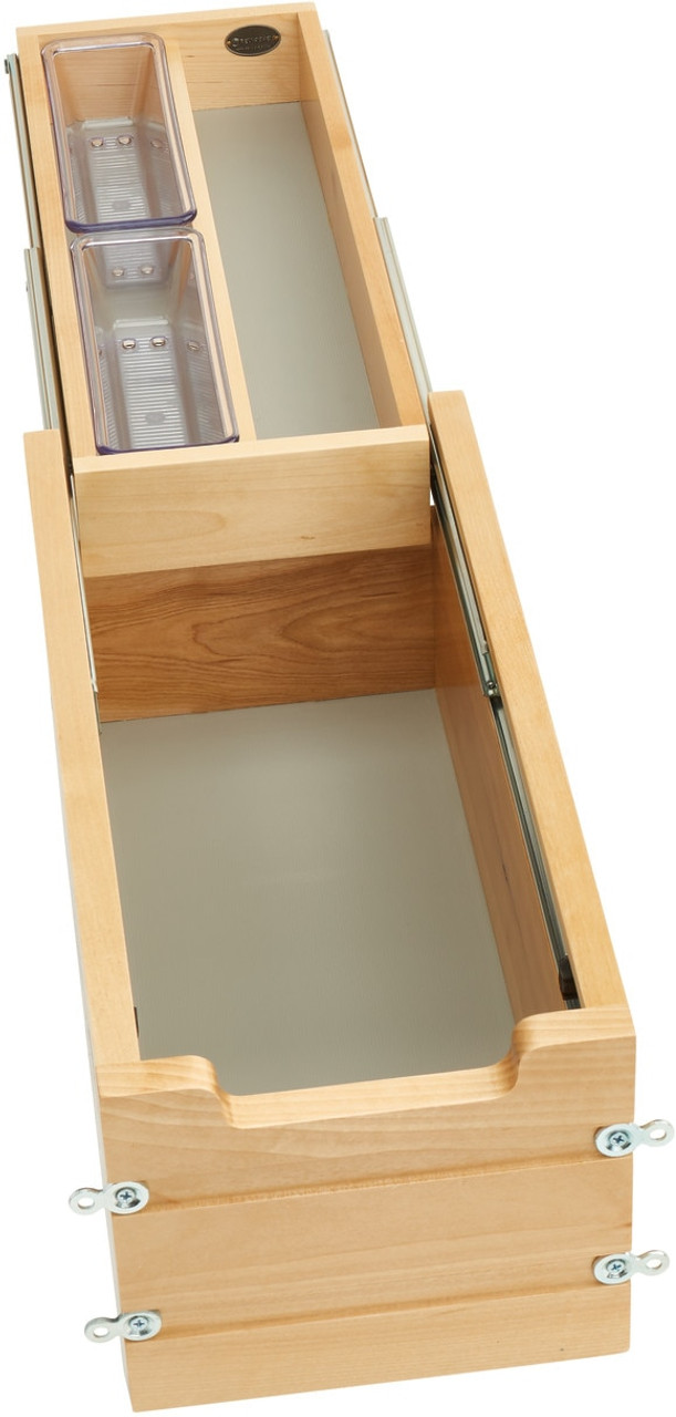 Rev-A-Shelf - 4VDOT-12SC-1 - 12 Vanity Tiered Drawer with Soft-Close Slides