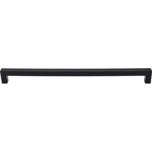 Get Top Knobs TK278BLK Modern Metro Tab Pull 12'' cc Flat