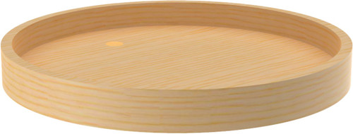 Rev-A-Shelf 18 in Banded Wood Full Circle Lazy Susan Shelf Only LD-4BW-001-1