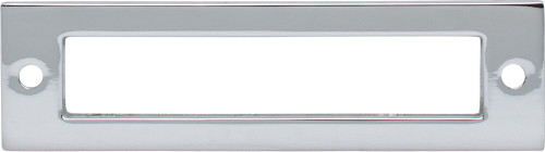 Lynwood Hollin Backplate 3 3/4 Inch Polished Chrome