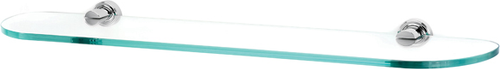 Infinity Bath 24'' Glass Shelf w/Brackets A8750-24-PC
