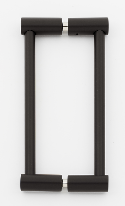 Contemporary I 6'' Back to Back Glass Door Pull G715