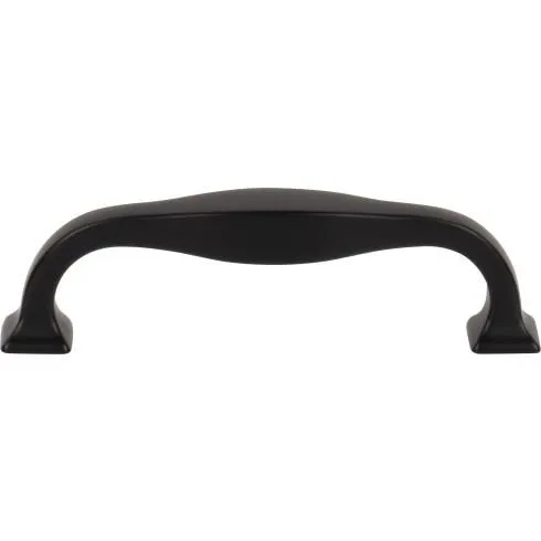 Transcend Contour Pull 3 3/4 Inch Flat Black TK722BLK