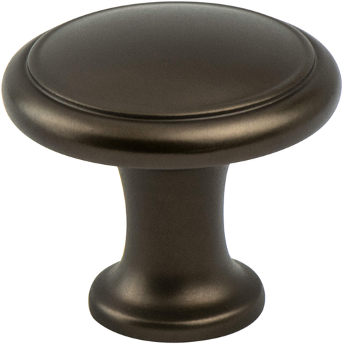 Adagio Oil Rubbed Bronze American Classics Ringed Knob 7879-1ORB-P