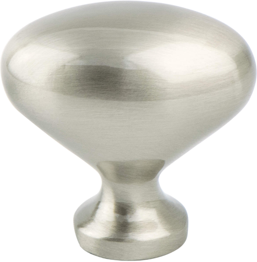 American Classics Brushed Nickel Oval Knob 9937-1BPN-P