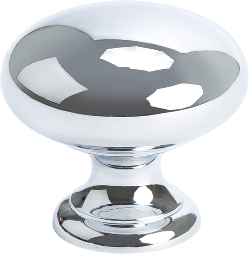 Plymouth Polished Chrome Round Knob 9951-126-P