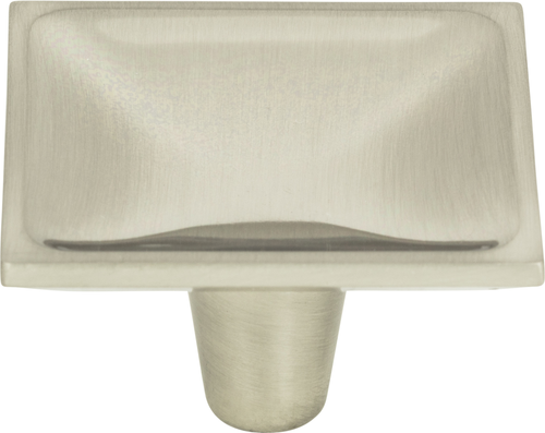Dap Square Knob 2'' Brushed Nickel 227-BRN